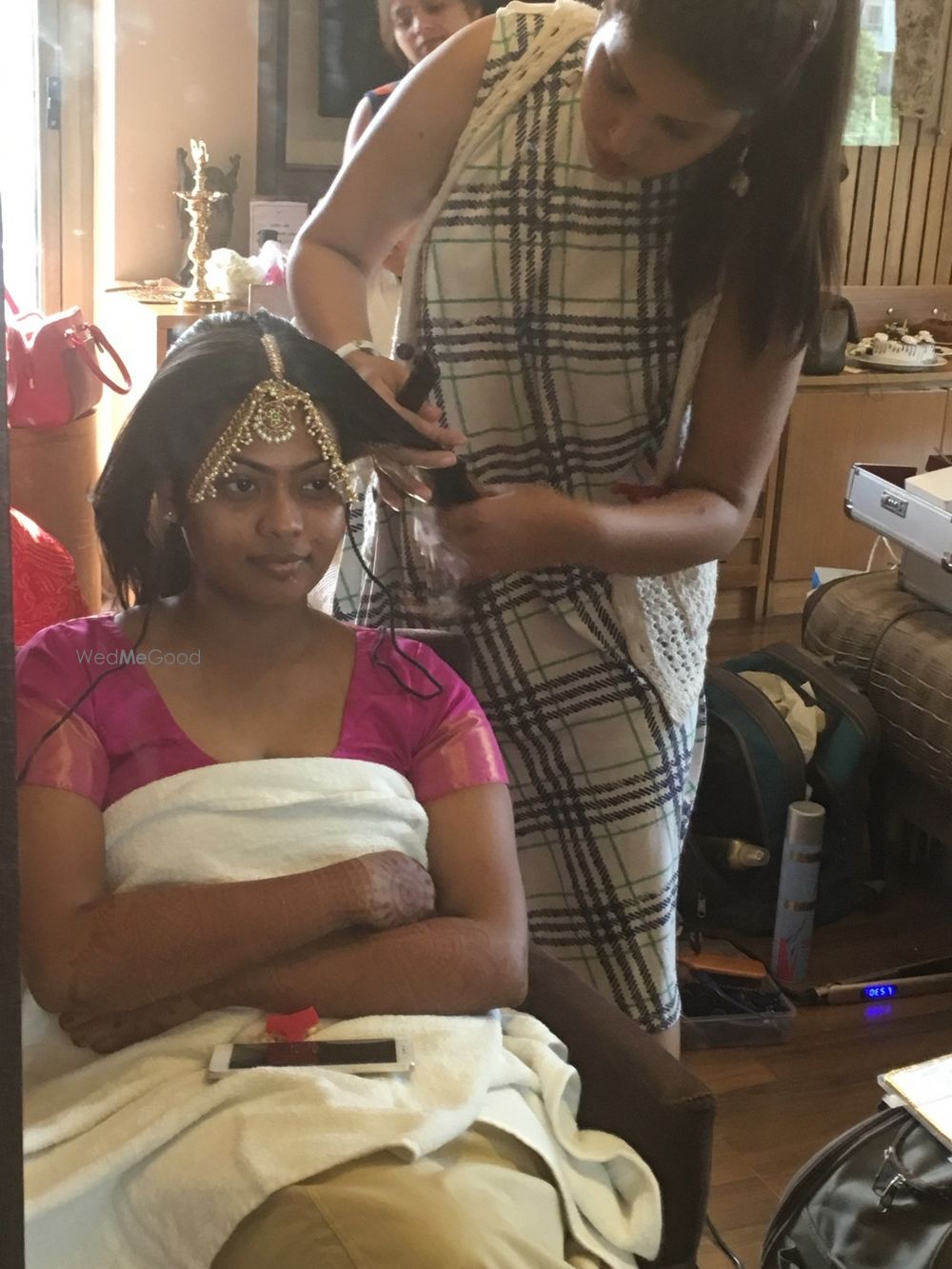 Photo From making of a South Indian bride  - By Nikita Gaur Makeovers