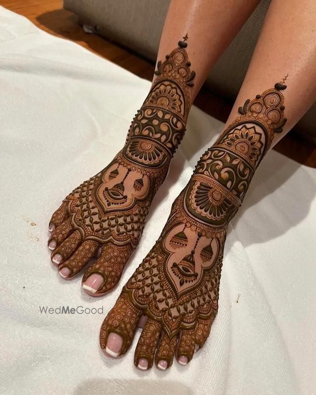 Photo From Latest Feet Design  - By Kartik Mehndi Art