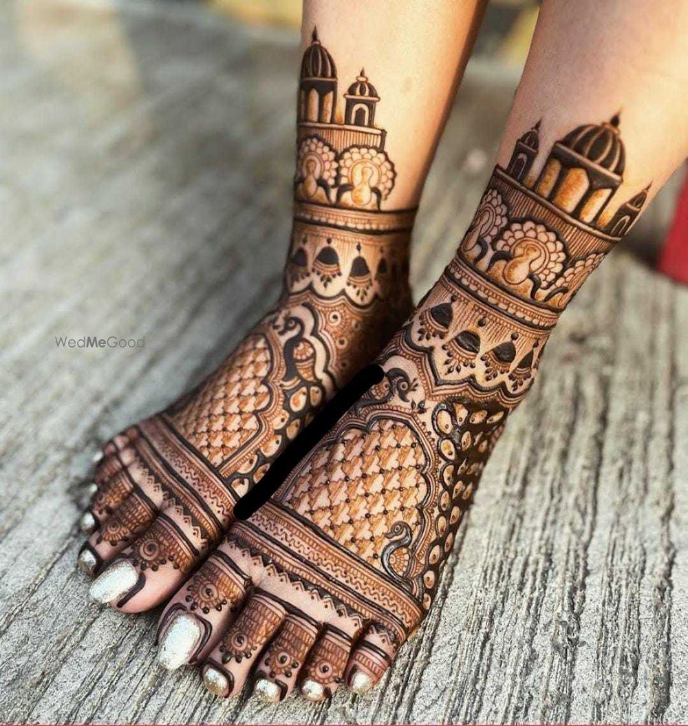 Photo From Latest Feet Design  - By Kartik Mehndi Art