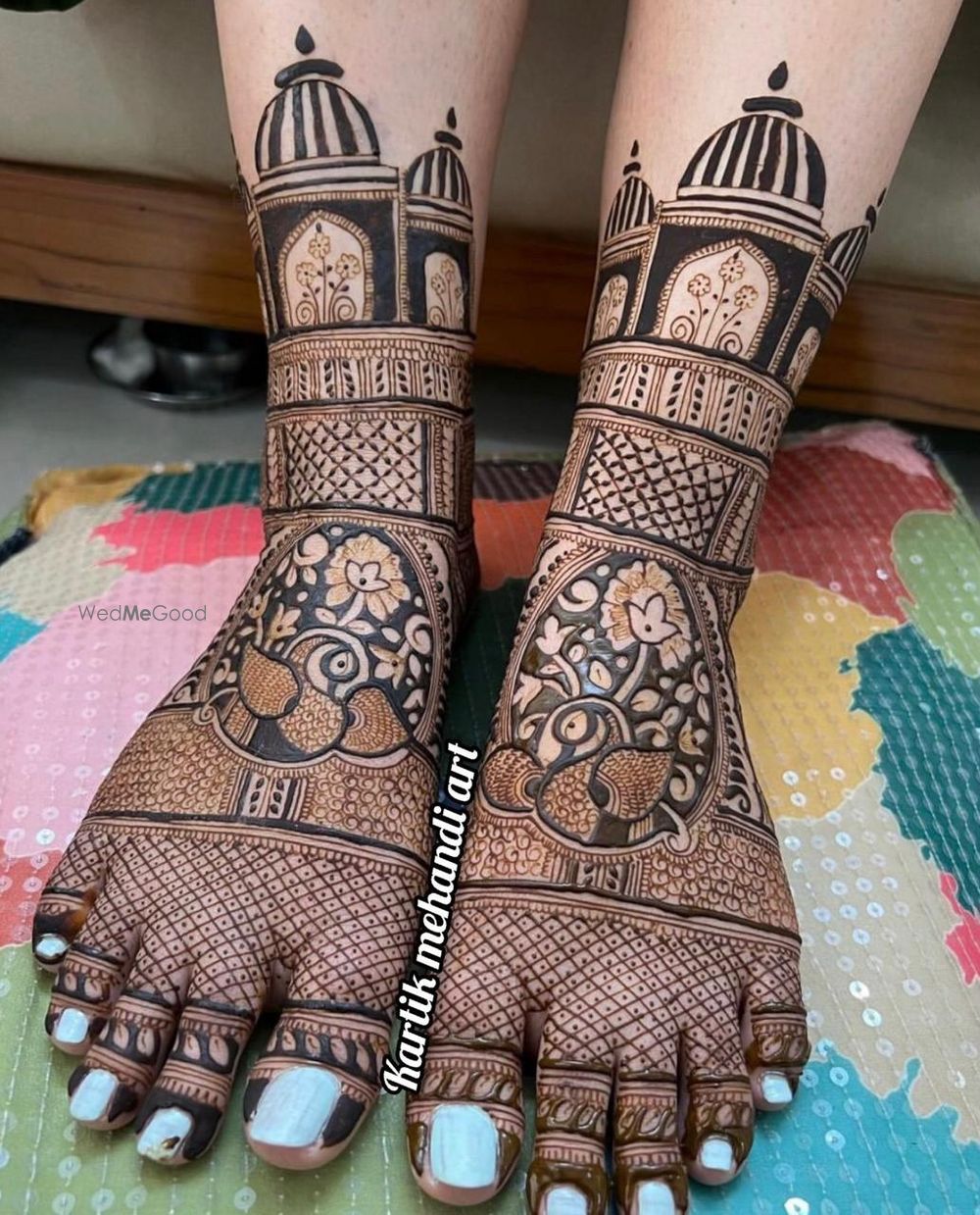 Photo From Latest Feet Design  - By Kartik Mehndi Art