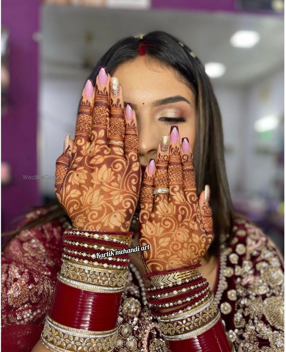 Photo From Mehndi Color picture  - By Kartik Mehndi Art