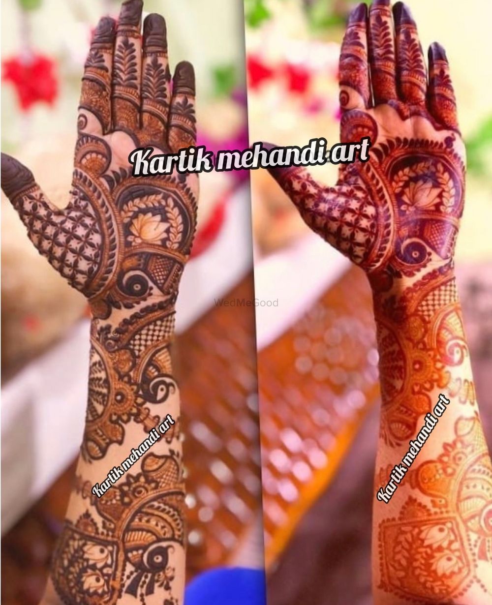 Photo From Mehndi Color picture  - By Kartik Mehndi Art