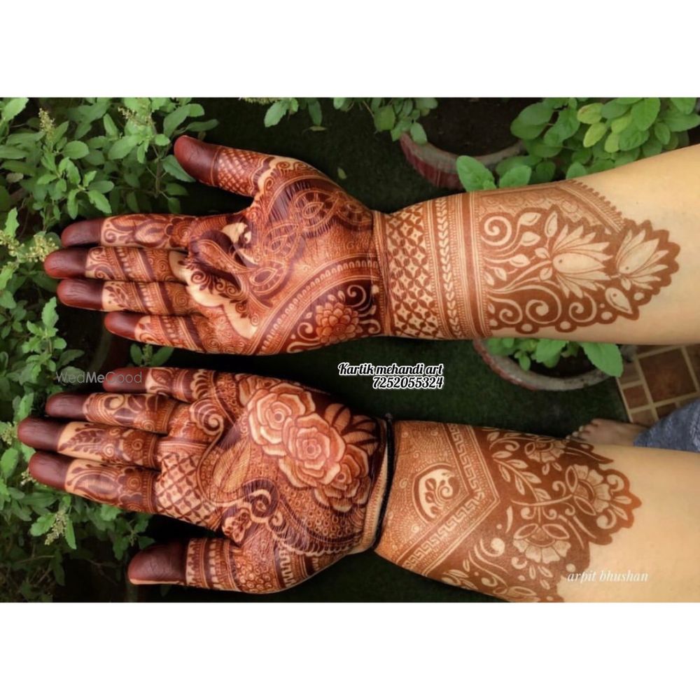 Photo From Mehndi Color picture  - By Kartik Mehndi Art