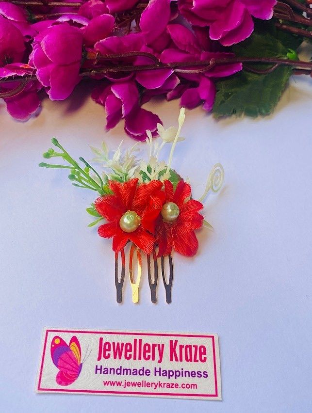 Photo From FLORAL HAIR ACCESSORIES  - By Jewellery Kraze
