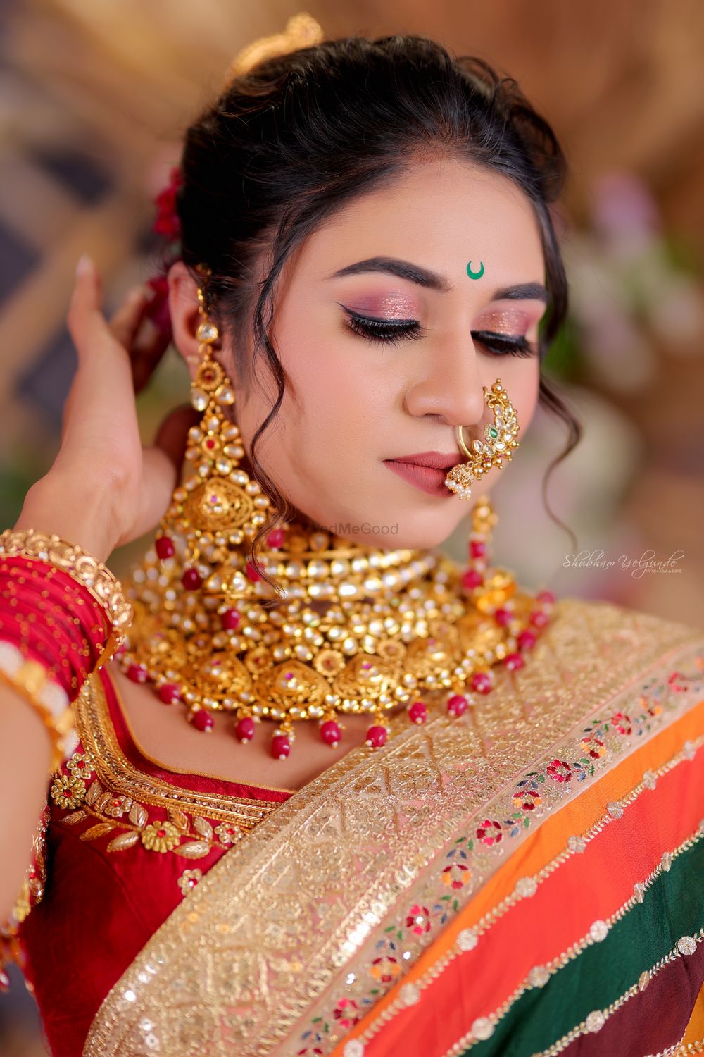 Photo From Maharashtrian Bridal Look 2 - By Poonam Tambekar Makeup Artist