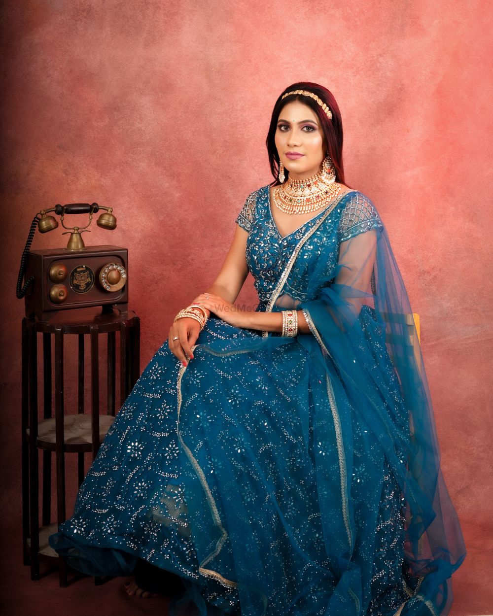 Photo From North Indian Bridal looks - By Krish Makeovers