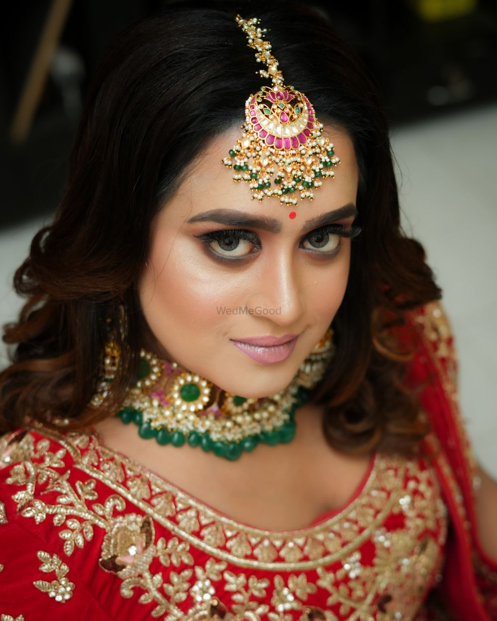 Photo From North Indian Bridal looks - By Krish Makeovers