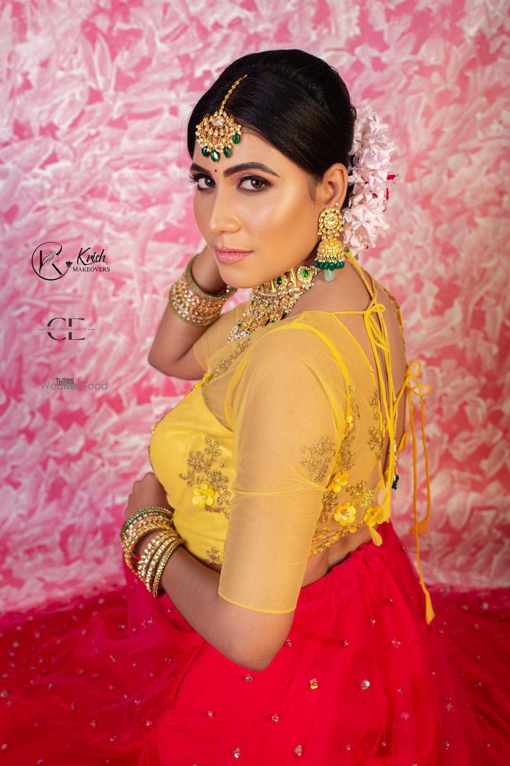 Photo From North Indian Bridal looks - By Krish Makeovers