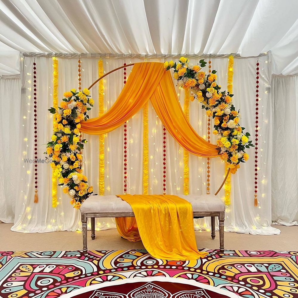 Photo From haldi them set - By Morya Events