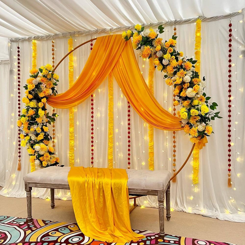 Photo From haldi them set - By Morya Events