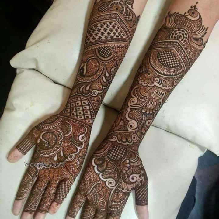 Photo From Engagement Mehandi - By Krishna Mehandi Art