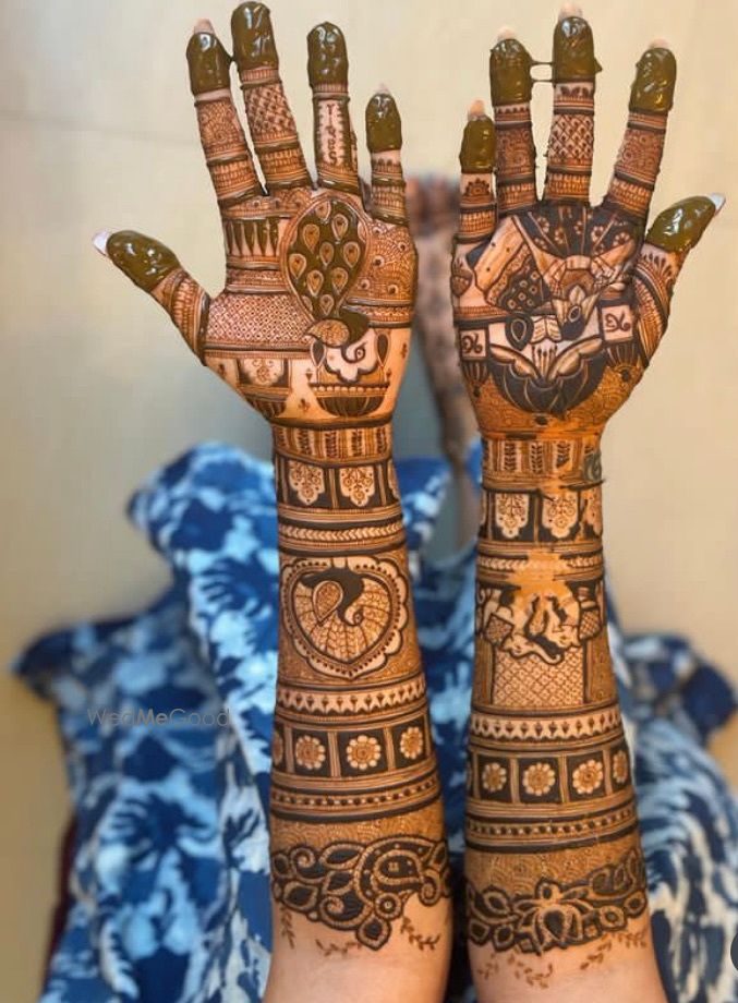 Photo From Engagement Mehandi - By Krishna Mehandi Art