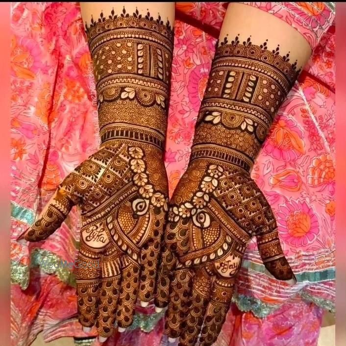 Photo From Engagement Mehandi - By Krishna Mehandi Art