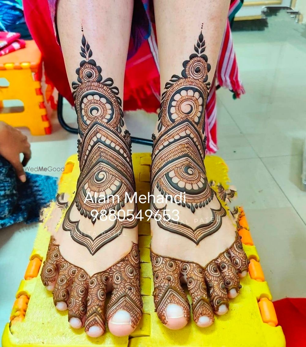 Photo From Bridal leg Design - By Bhawani Mehendi Artists