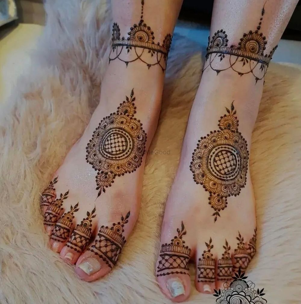 Photo From Bridal leg Design - By Bhawani Mehendi Artists