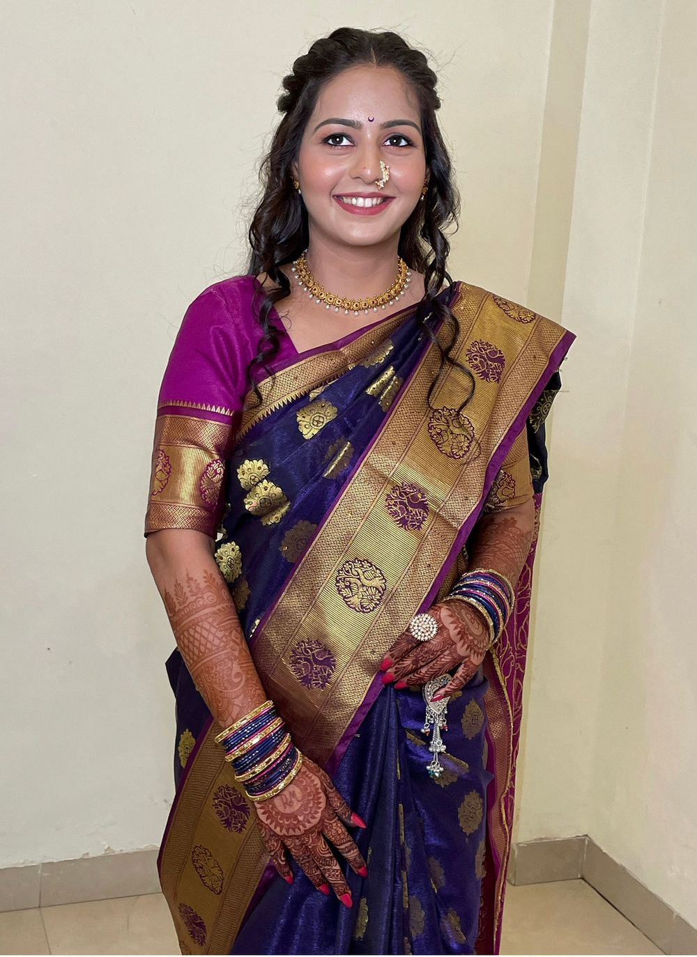 Photo From Mrunmayee engagement and wedding  - By Makeovers by Deepali Nawale