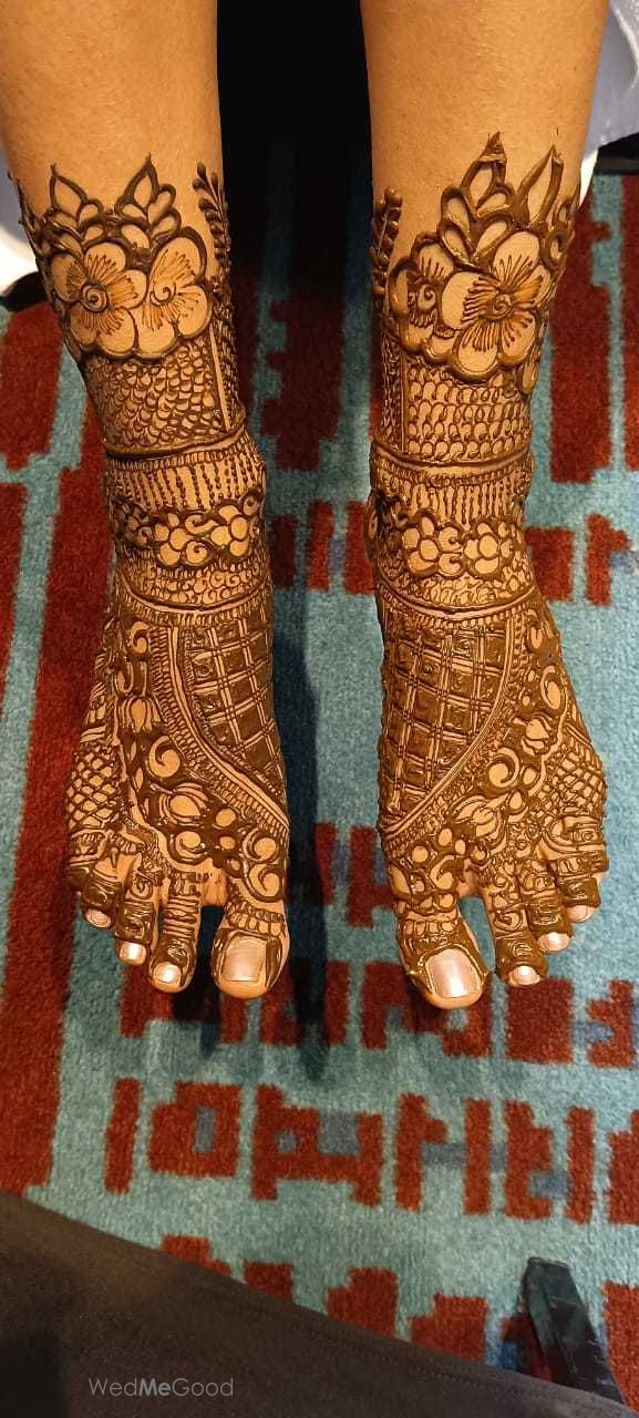 Photo From Leg Mehandi Design - By Balaji Mehandi Art