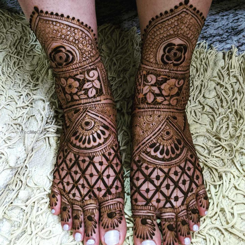 Photo From Leg Mehandi Design - By Balaji Mehandi Art