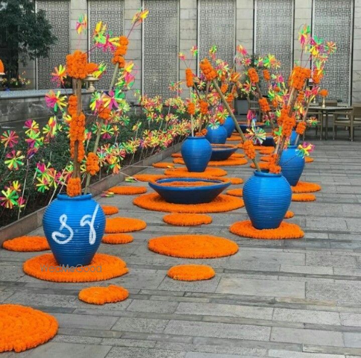 Photo From HALDI STAGE - By G.S. FLOWER EVENT