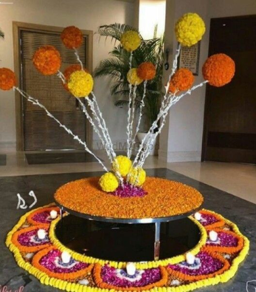 Photo From HALDI STAGE - By G.S. FLOWER EVENT