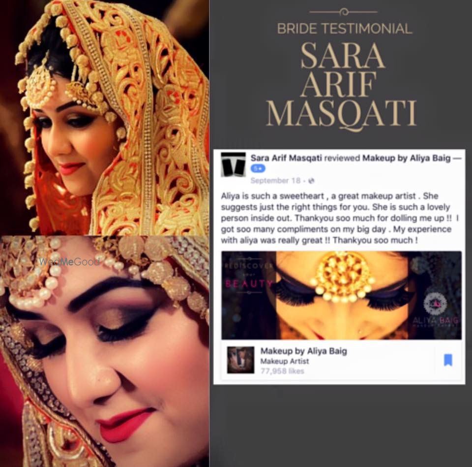 Photo From Bridal Testimonials  - By Make Up and Hair by Aliya Baig