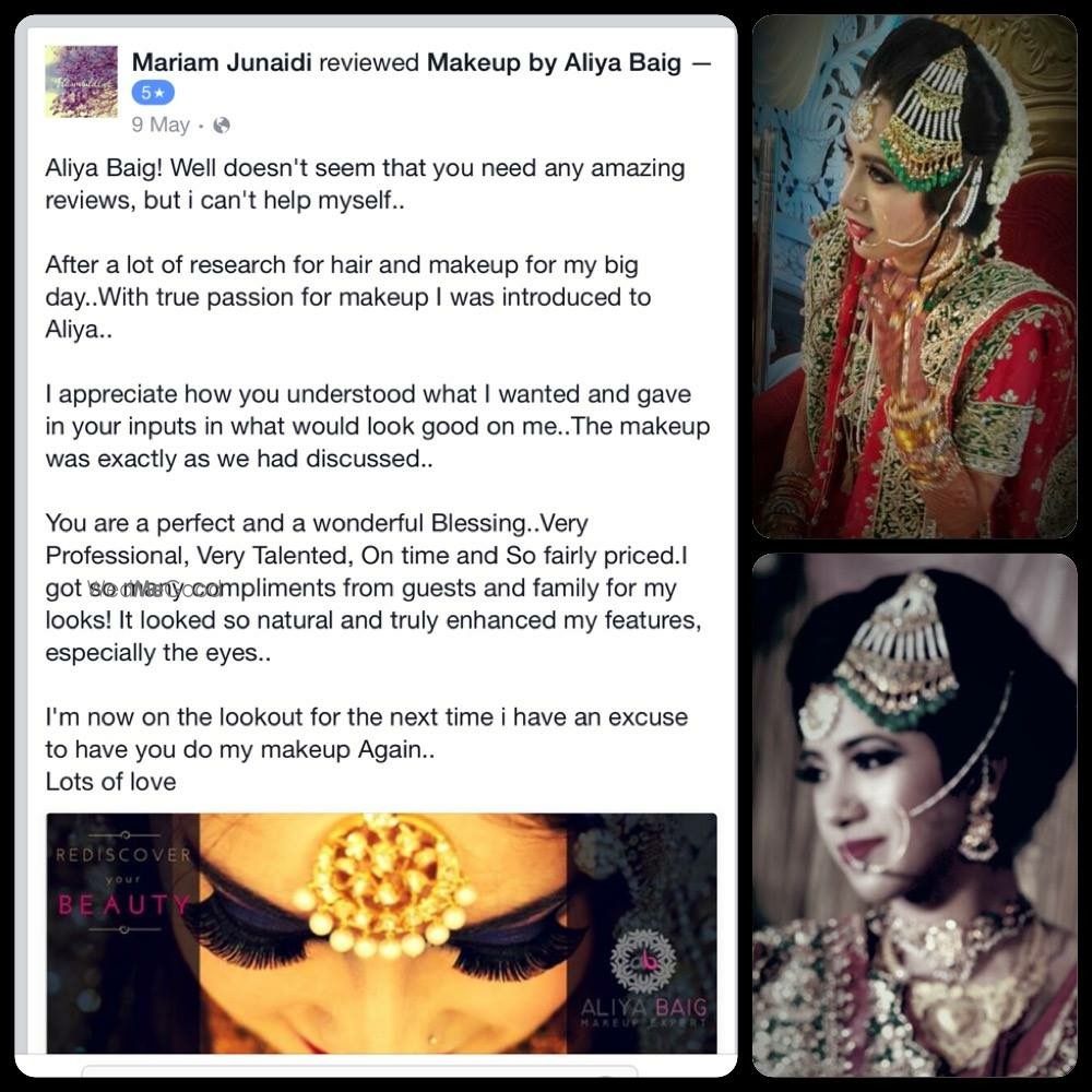 Photo From Bridal Testimonials  - By Make Up and Hair by Aliya Baig