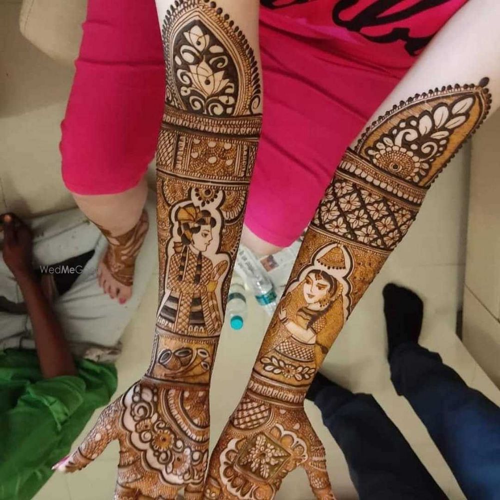 Photo From Bridal Mehendi - By Krishna Mehandi Art