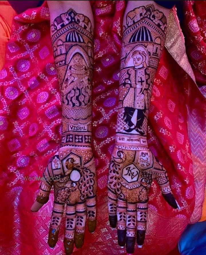 Photo From Bridal Mehendi - By Krishna Mehandi Art