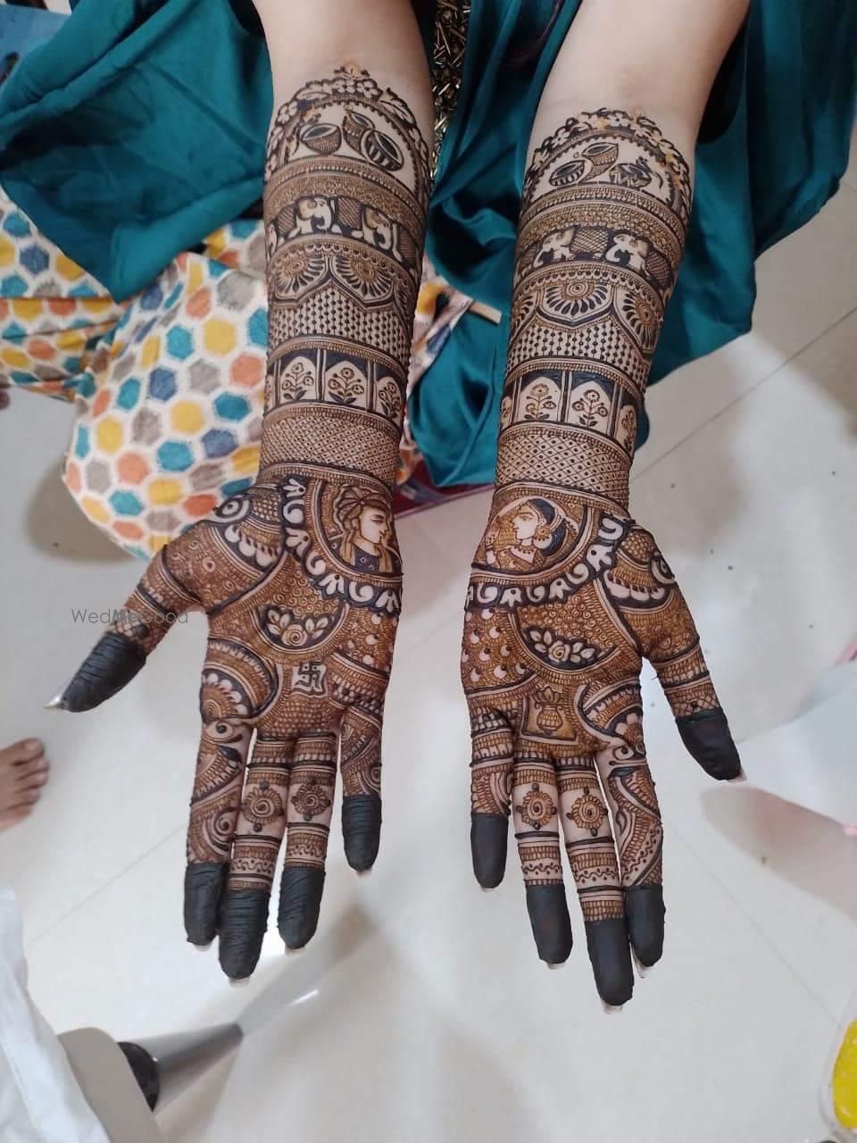 Photo From Bridal Mehendi - By Krishna Mehandi Art