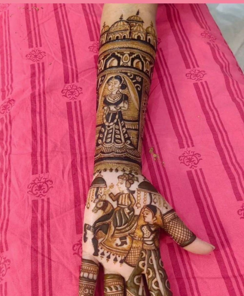 Photo From Bridal Mehendi - By Krishna Mehandi Art