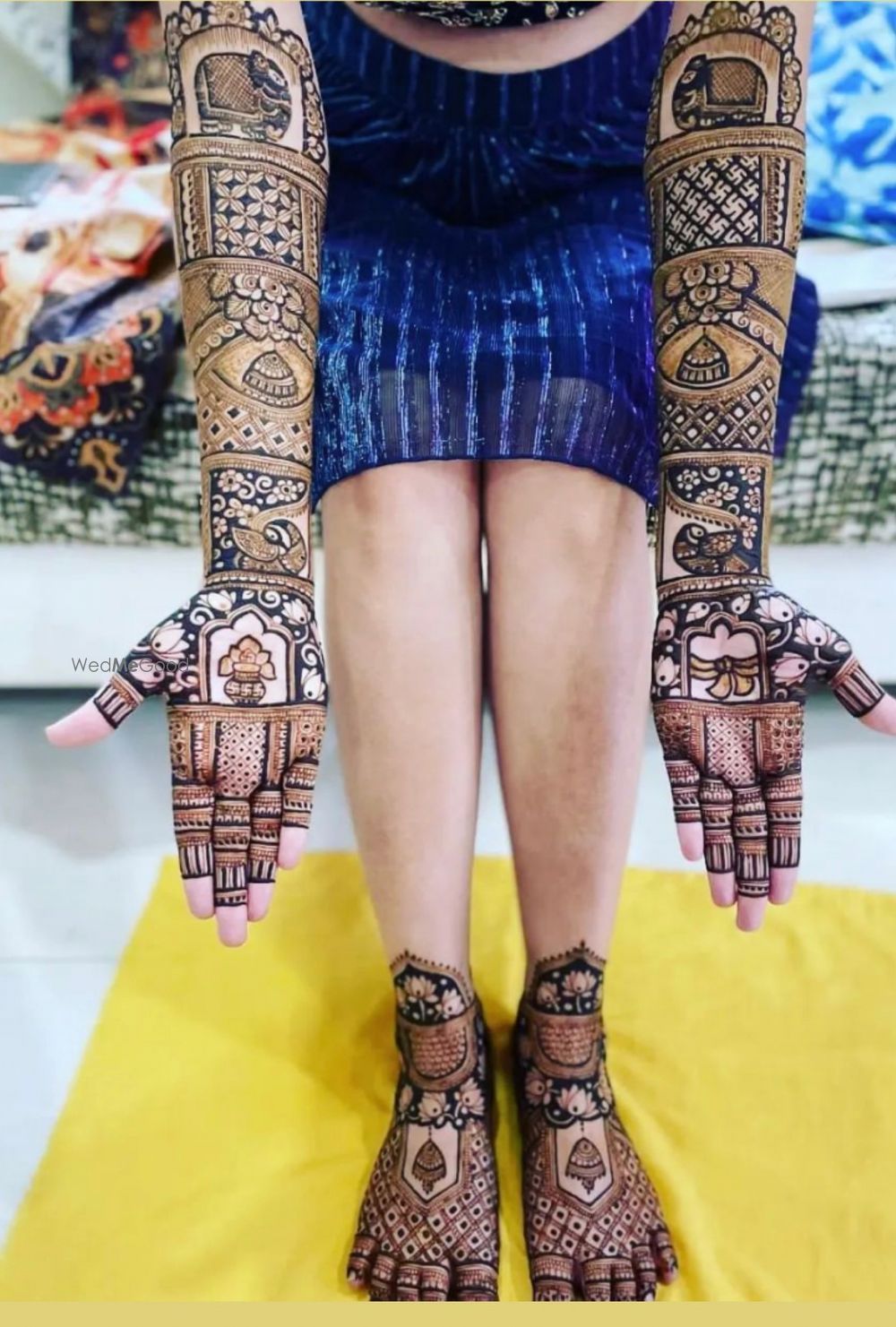 Photo From Bridal Mehendi - By Krishna Mehandi Art