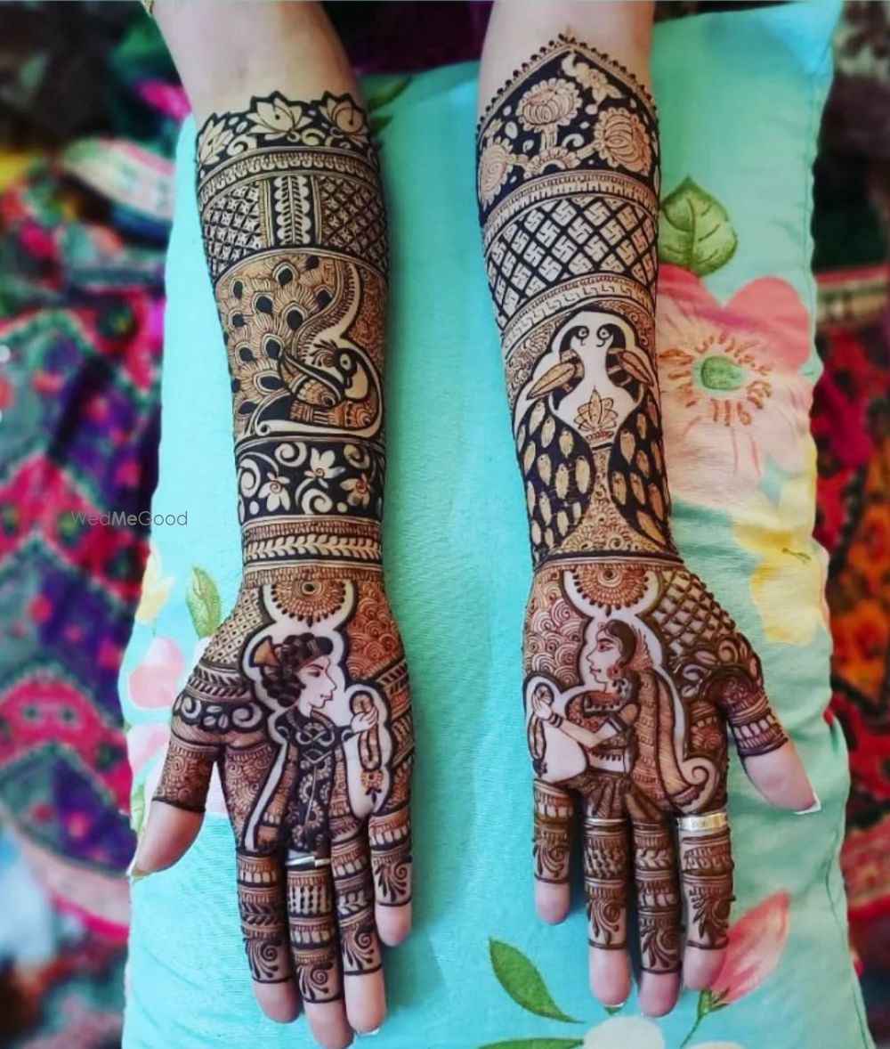 Photo From Bridal Mehendi - By Krishna Mehandi Art