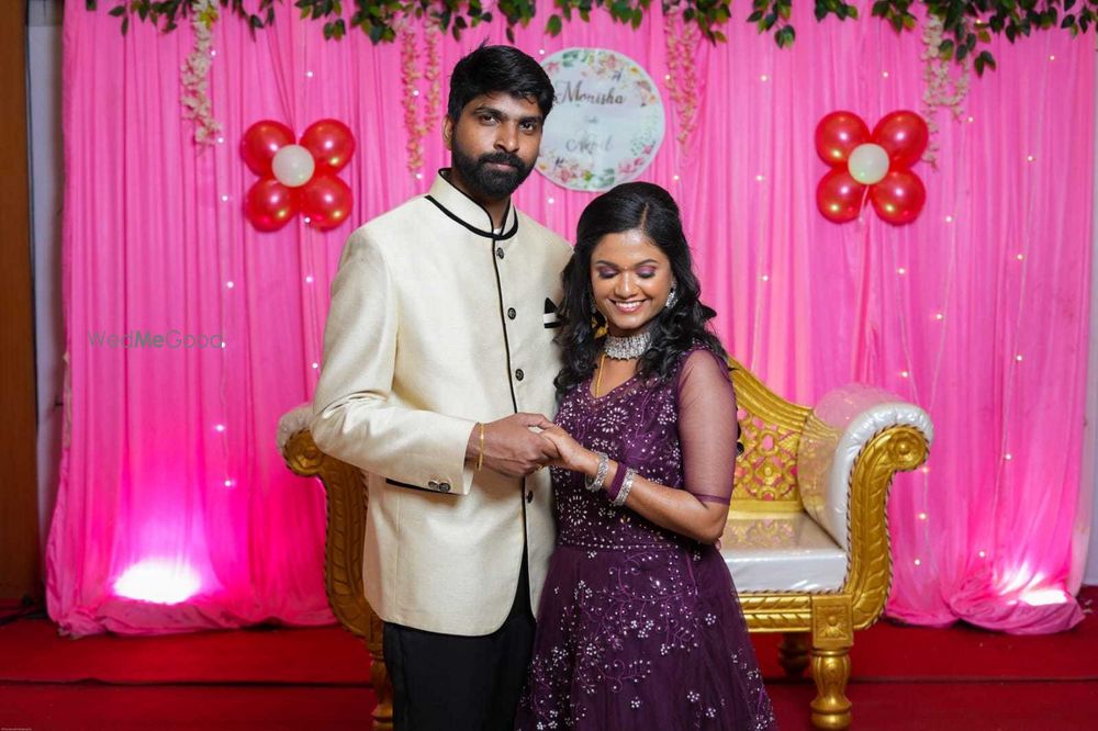 Photo From Monisha's Reception - By Bridal Makeup by Sharmilaa