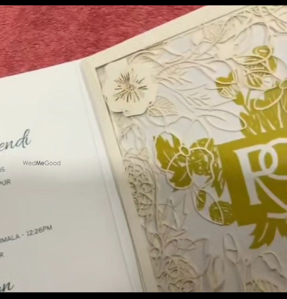 Photo From customised wedding card - By The Lettering Thrive