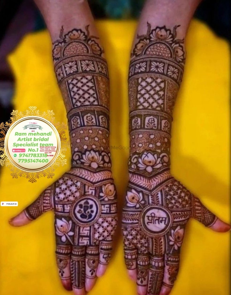 Photo From Bridal Special Design - By Ram Mehandi Artist