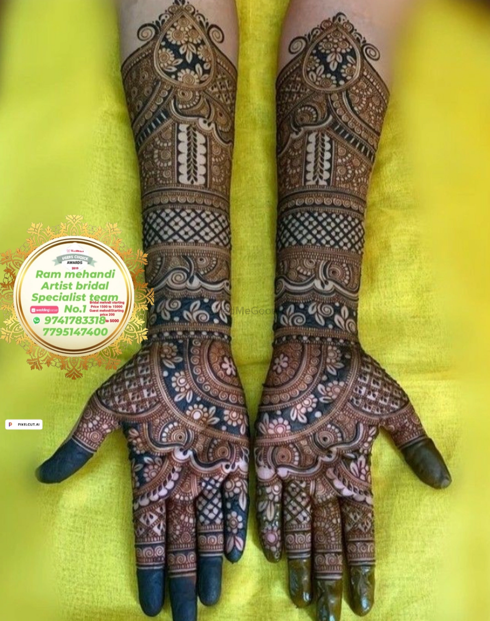 Photo From Bridal Special Design - By Ram Mehandi Artist