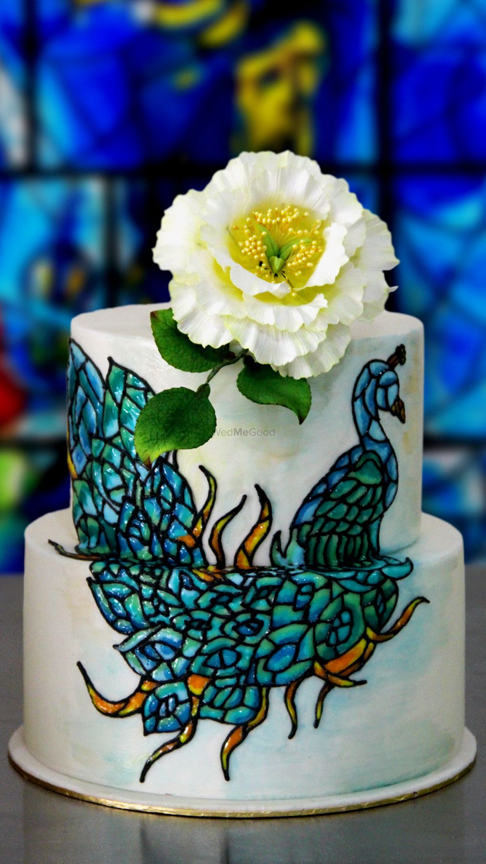 Photo From Stained Glass Cake - By Shelly Arora