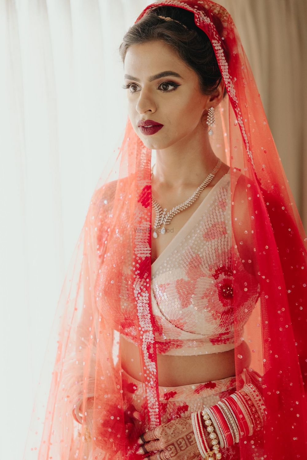 Photo From Megha’s Cocktail and Wedding  - By Karan Chugh Makeup Artist