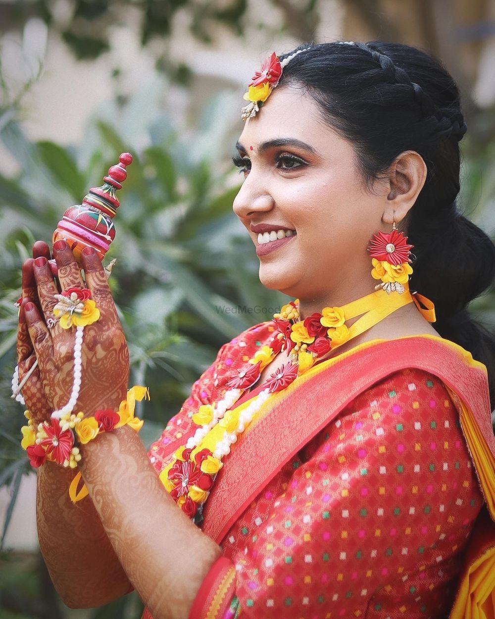 Photo From Haldi n mehendi bride - By Gouri Midha Makeup