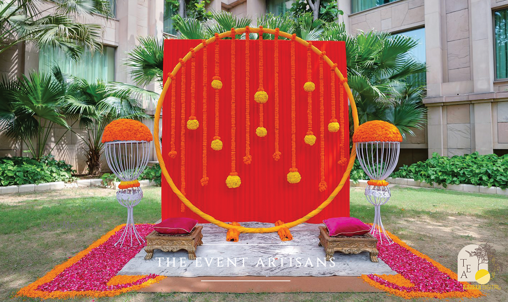 Photo From Haldi & Mehendi by the Pool - By The Event Artisans