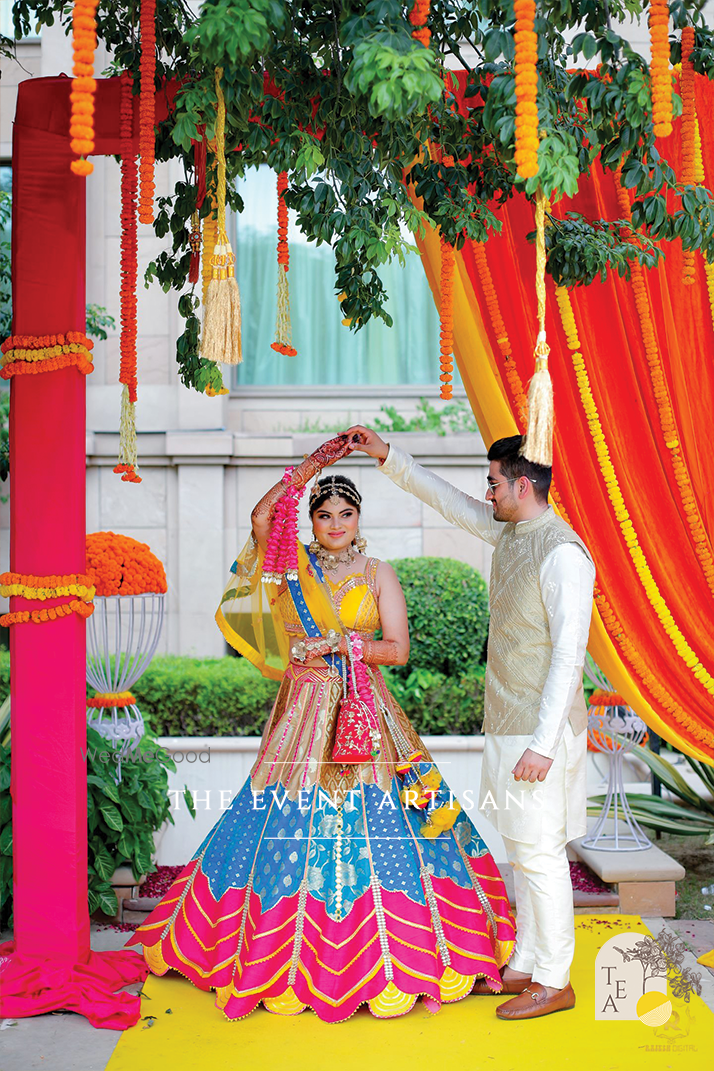 Photo From Haldi & Mehendi by the Pool - By The Event Artisans