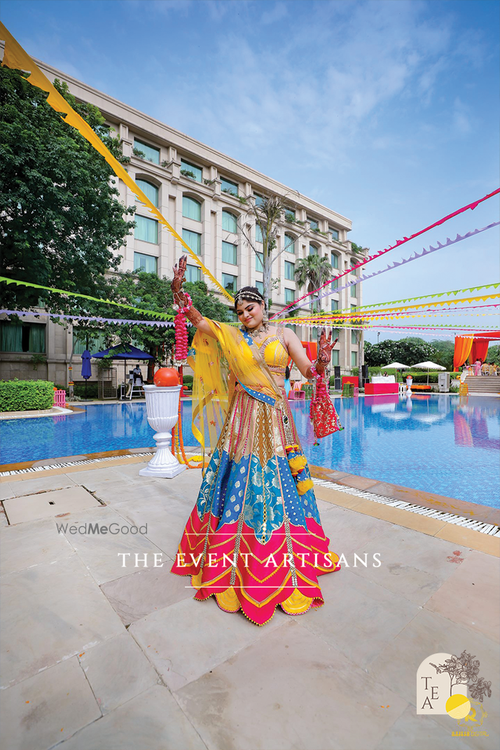 Photo From Haldi & Mehendi by the Pool - By The Event Artisans