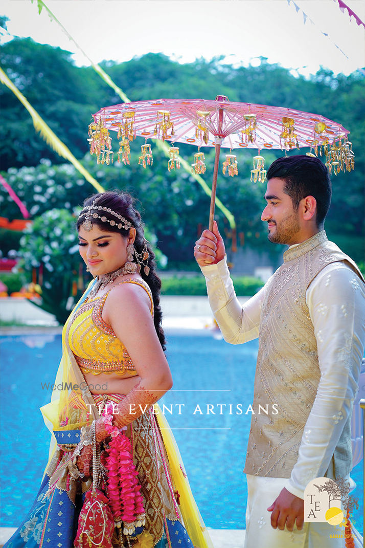 Photo From Haldi & Mehendi by the Pool - By The Event Artisans