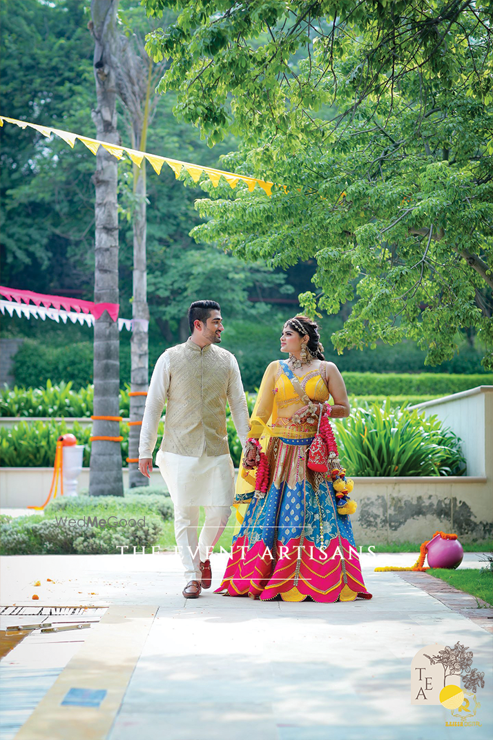 Photo From Haldi & Mehendi by the Pool - By The Event Artisans