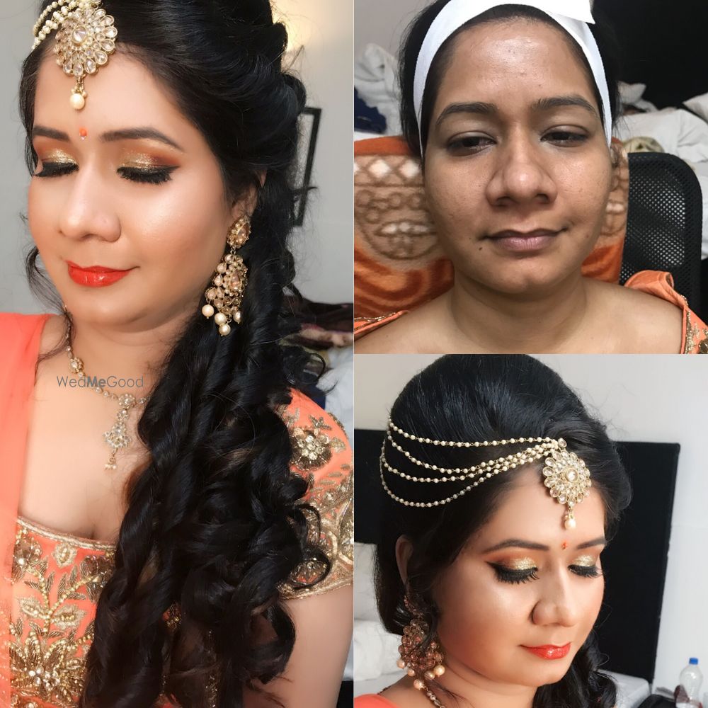 Photo From Engagement makeup of Amrit - By Richa Malik's Makeovers 