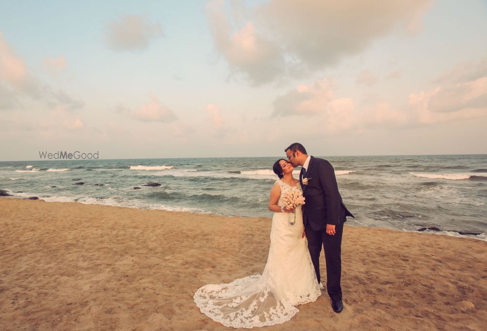 Photo of beach wedding