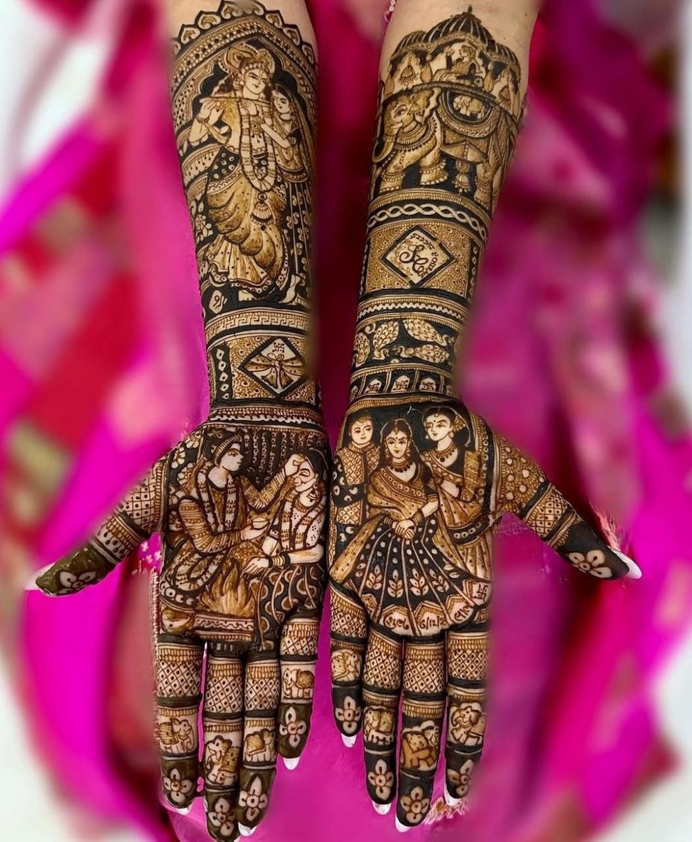 Photo From bridal mehndi - By Rahul Mehendi Art