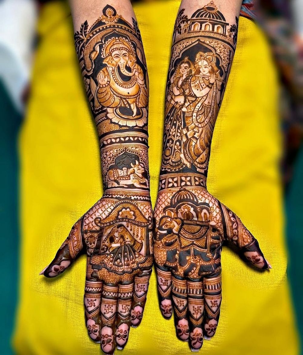 Photo From bridal mehndi - By Rahul Mehendi Art