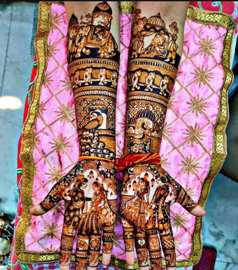 Photo From bridal mehndi - By Rahul Mehendi Art