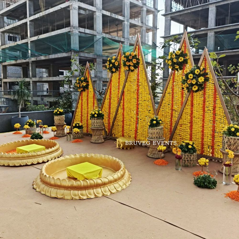 Photo From Haldi Decoration - By Bruveg Events